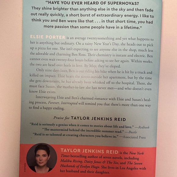 Forever Interrupted by Taylor Jenkins Reid - Picture 2 of 2